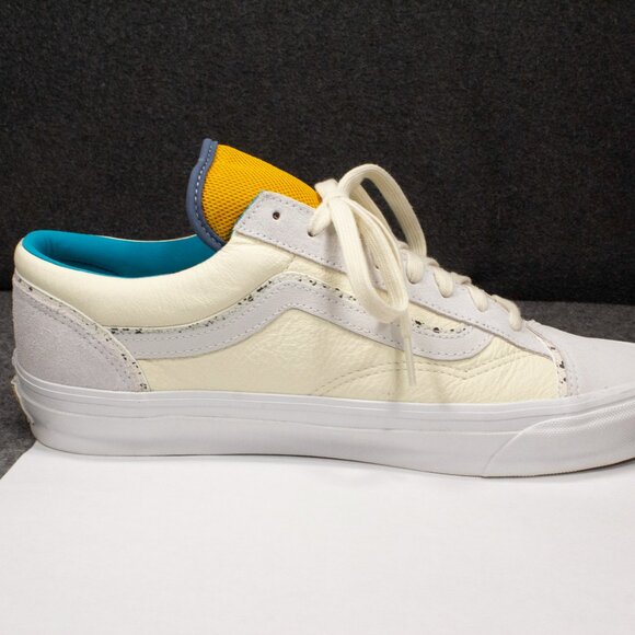 Vans OG STYLE 36 UL LX 'DEVIL'S DETAILS' VN0A5FBXW00 White Blue Mens Size 11.5 - Picture 6 of 12